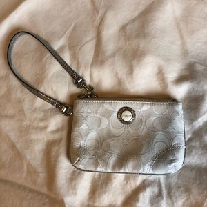 Small Coach Wristlet